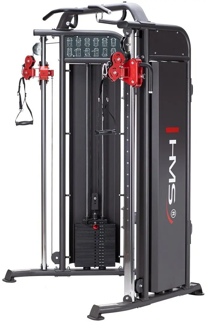 Мультифункциональный тренажер HMS ARES 1 (Black/Red)