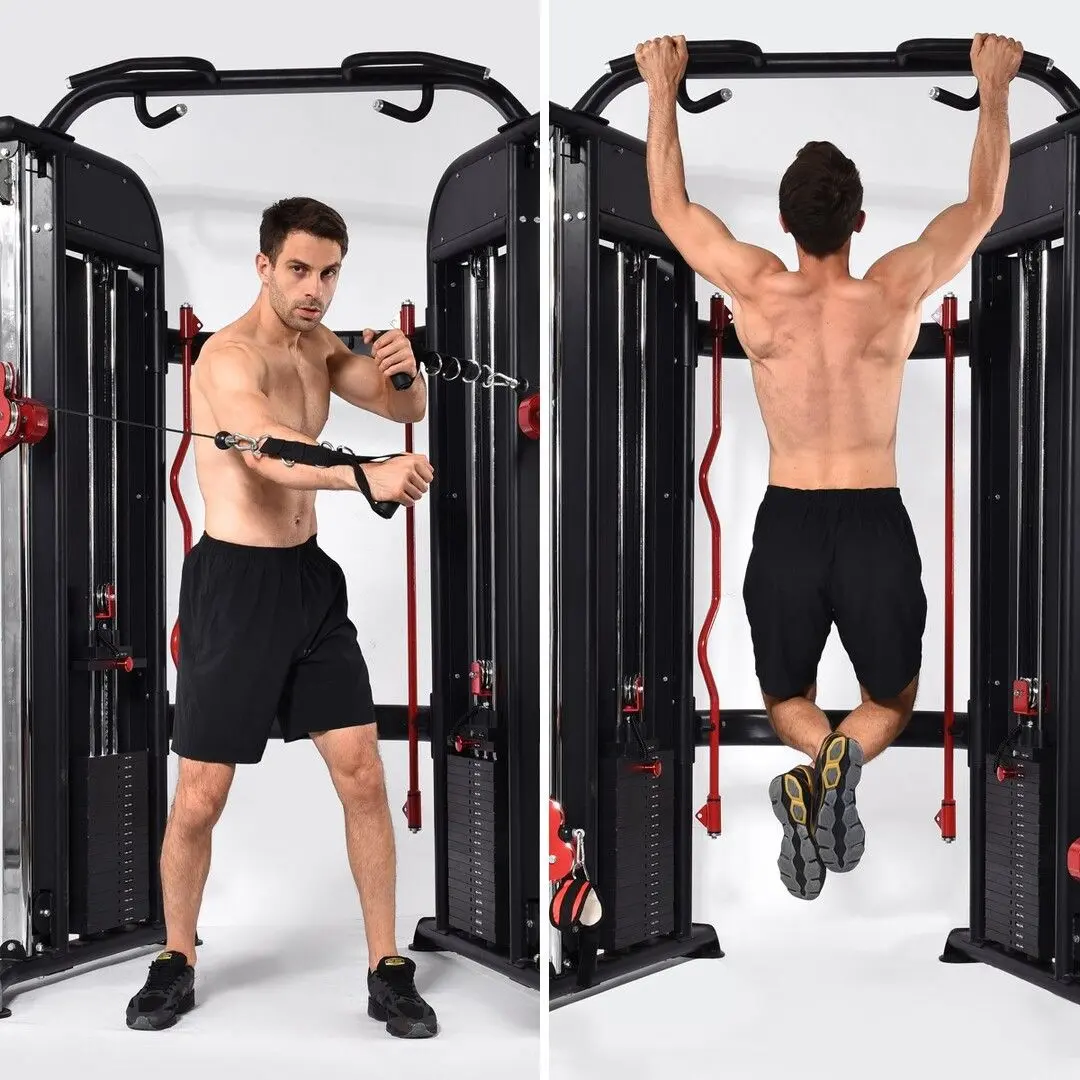 Мультифункциональный тренажер HMS ARES 1 (Black/Red)