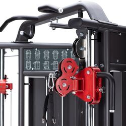 Мультифункциональный тренажер HMS ARES 1 (Black/Red) Thumb