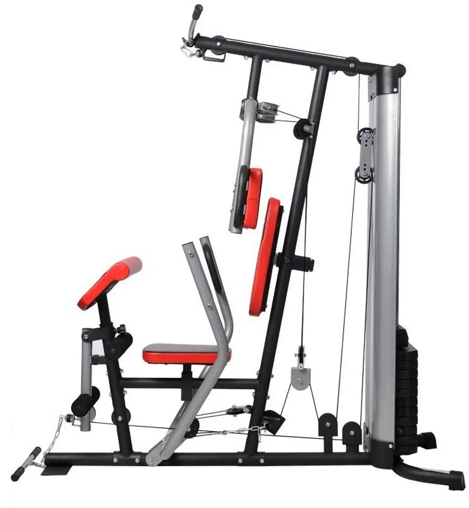 Aparat de antrenament multifunctional HMS Premium Tytan 9 (Grey/Red)