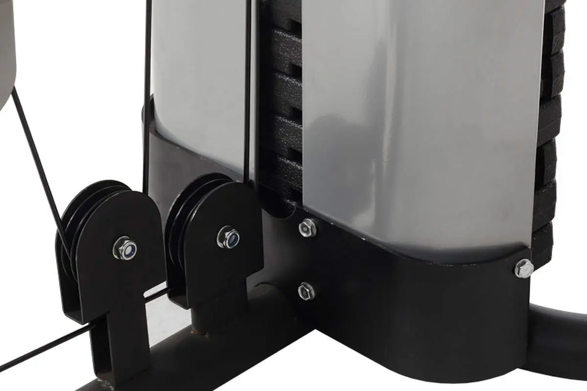 Aparat de antrenament multifunctional HMS Premium Tytan 9 (Grey/Red)