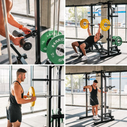 Мультифункциональный тренажер HMS Smith SWC3101 (Black) Thumb