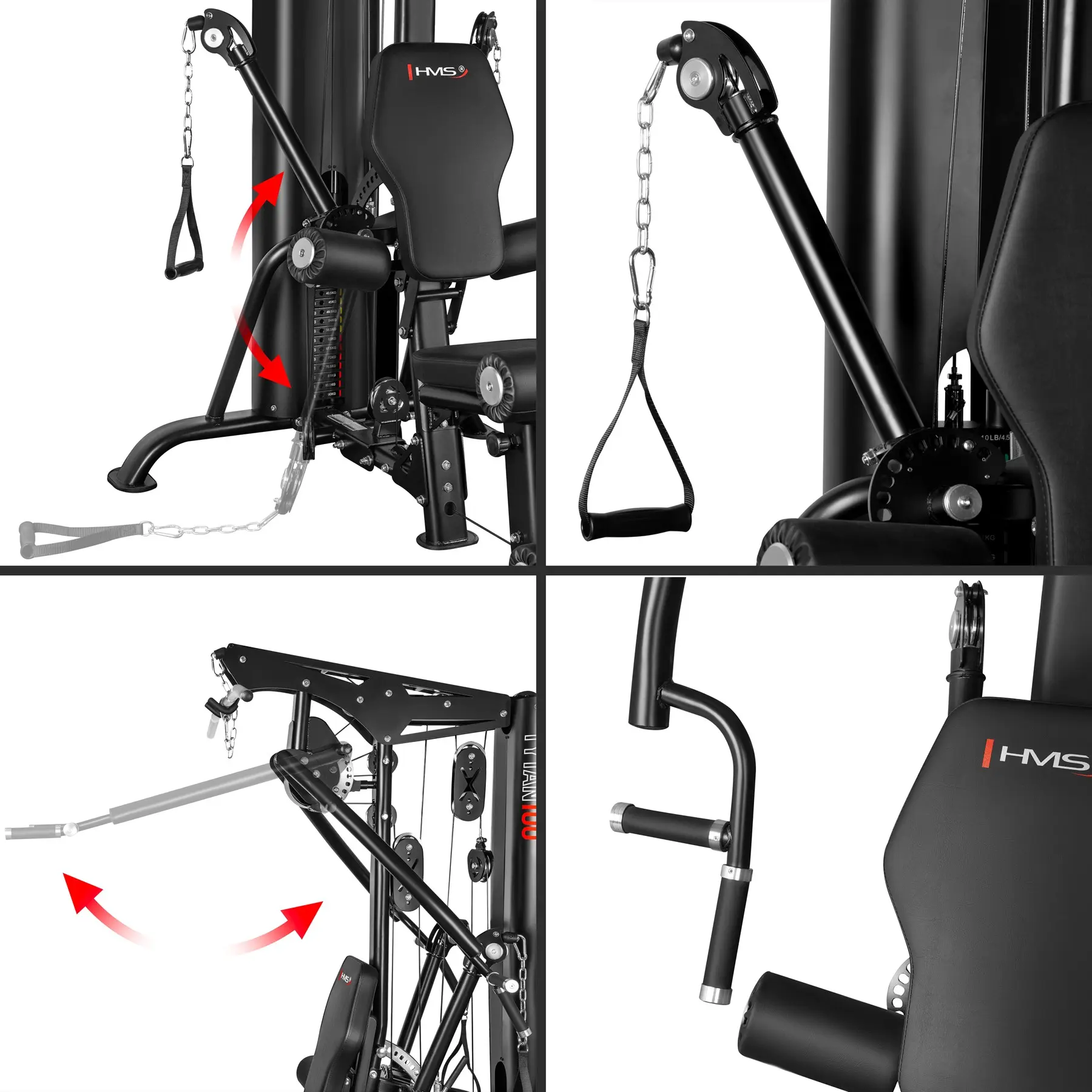 Aparat multifunctional HMS Tytan 100 (Black)