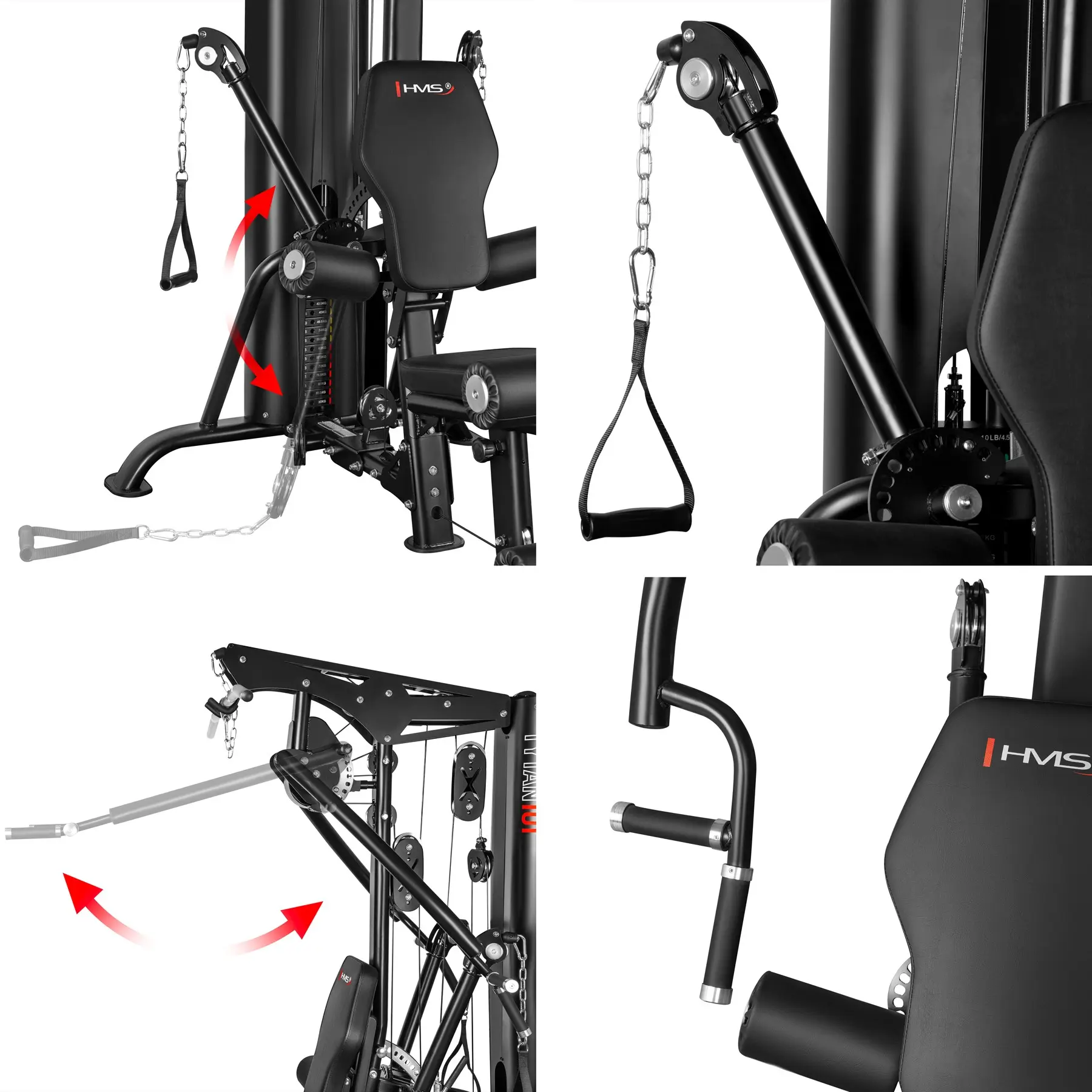 Aparat multifunctional HMS Tytan 101 (Black)