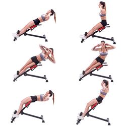 Римская скамья Hms LR8310 (Black) Thumb