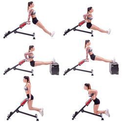 Римская скамья Hms LR8310 (Black) Thumb