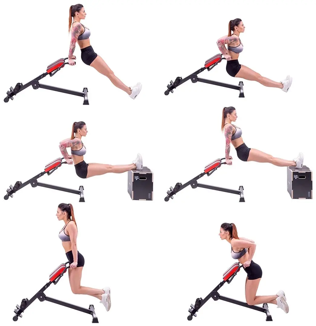 Римская скамья Hms LR8310 (Black)