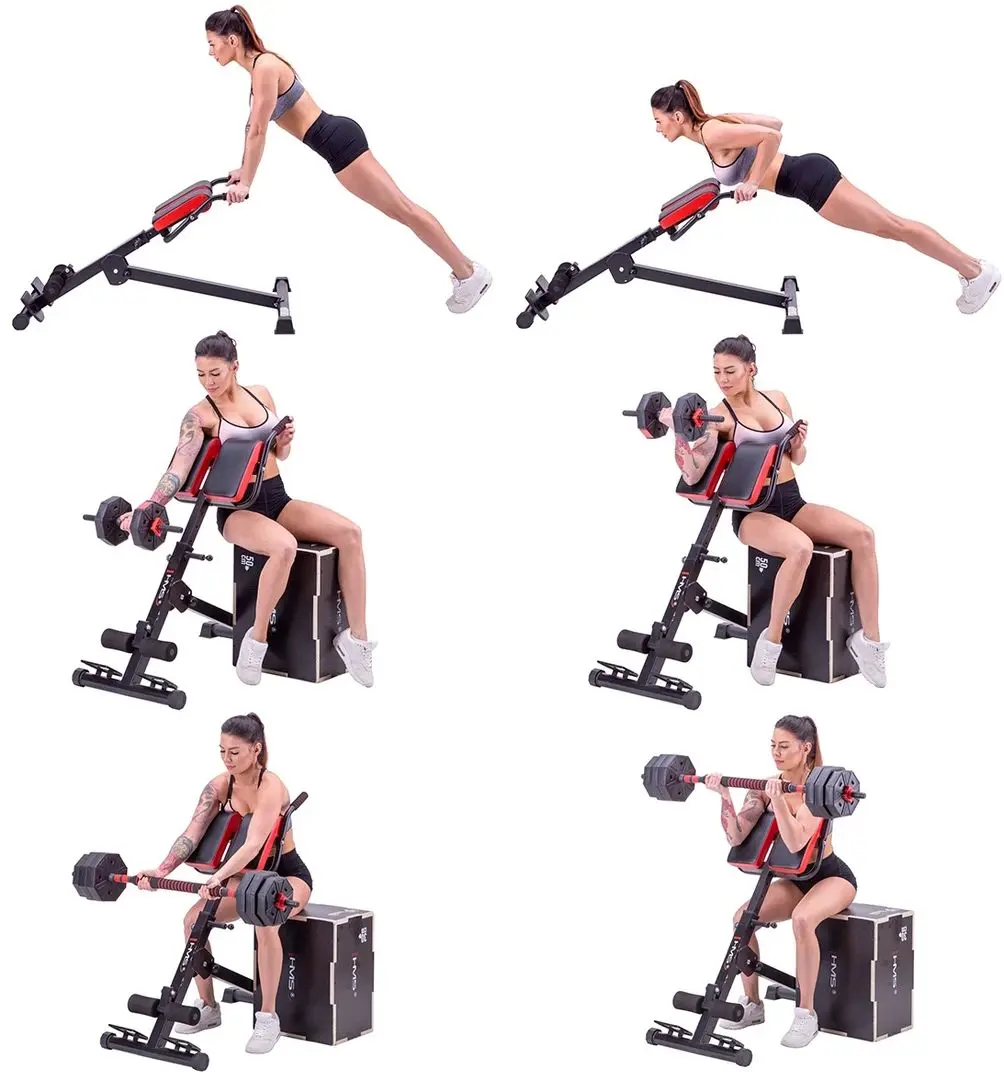 Римская скамья Hms LR8310 (Black)