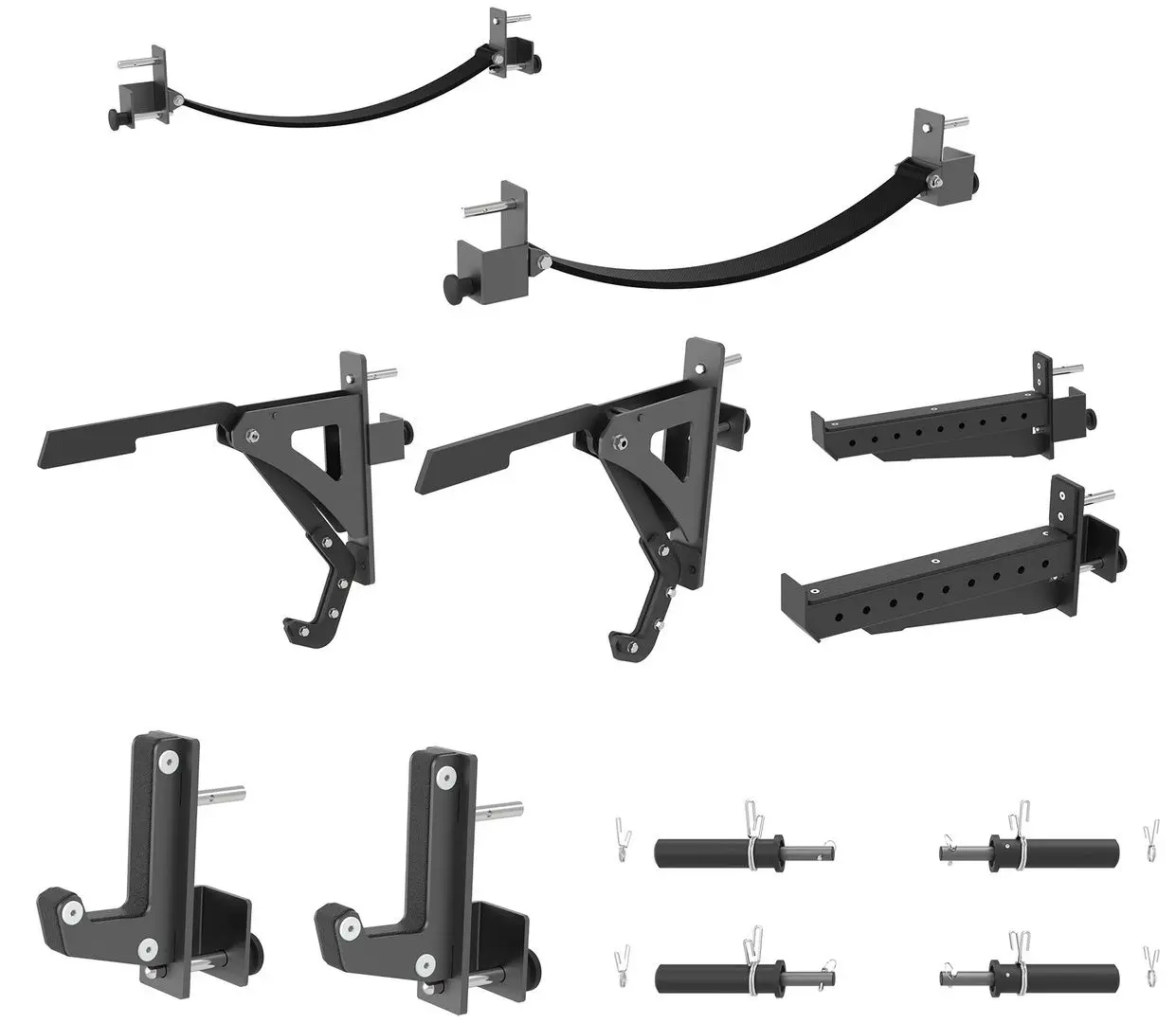 Suport antrenament cu echipament HMS KLT3110 Set (Grey)