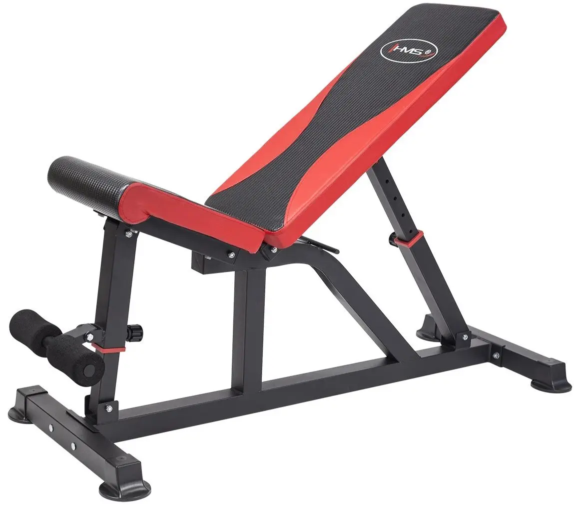 Banca abdominala HMS L8015 (Black/Red)