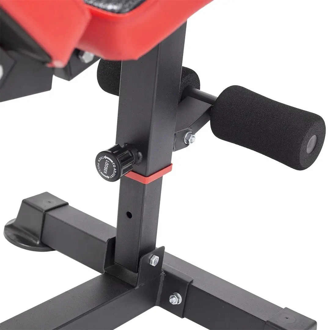 Banca abdominala HMS L8015 (Black/Red)