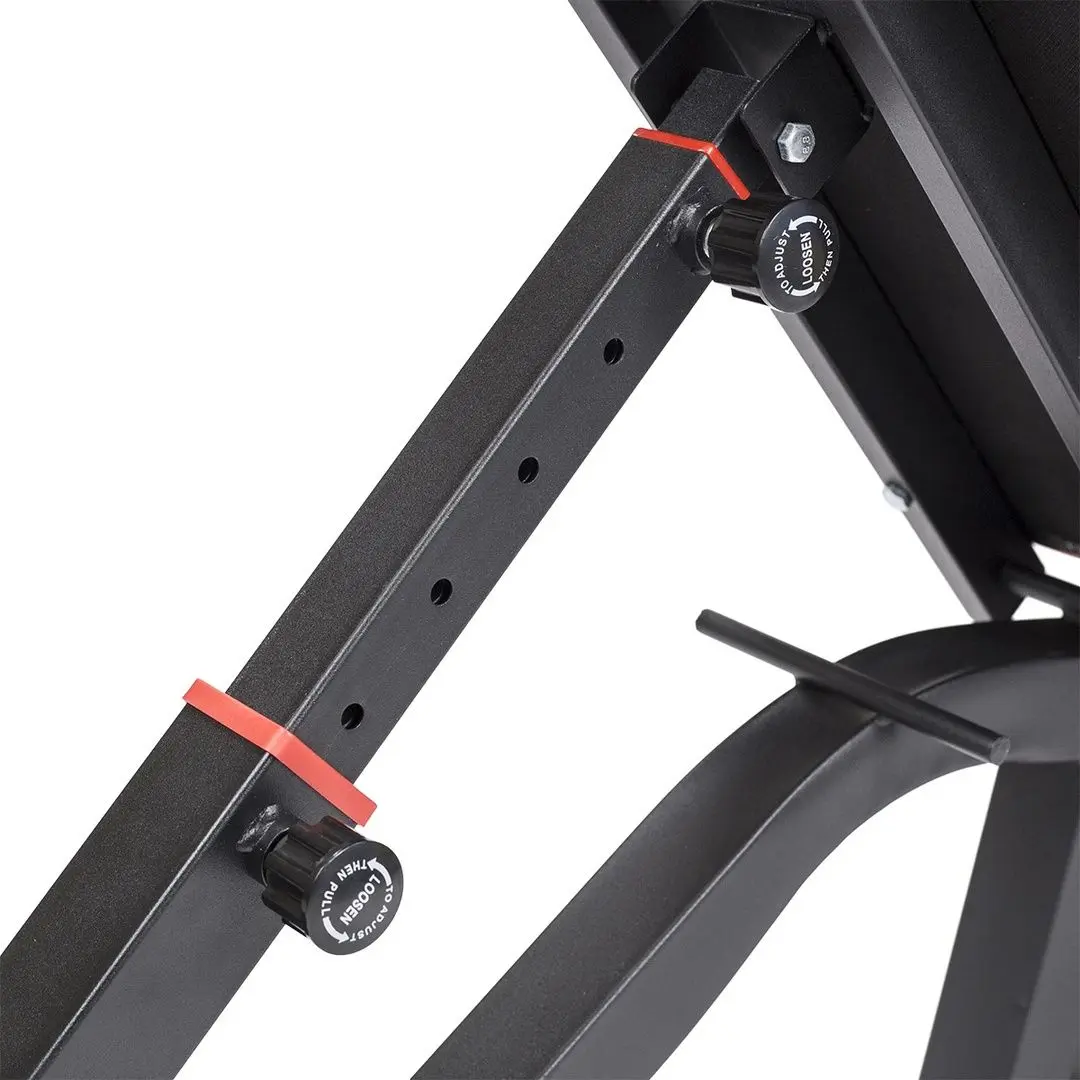 Banca abdominala HMS L8015 (Black/Red)