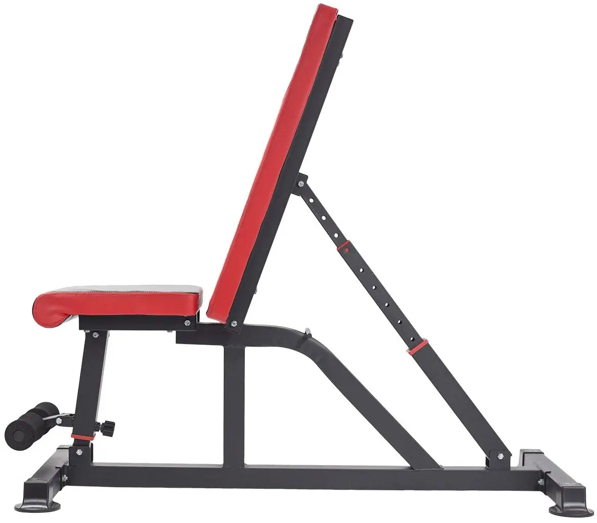 Banca abdominala HMS L8015 (Black/Red)