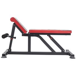 Banca abdominala HMS L8015 (Black/Red) Thumb