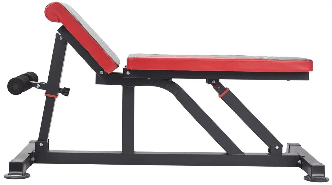 Banca abdominala HMS L8015 (Black/Red)