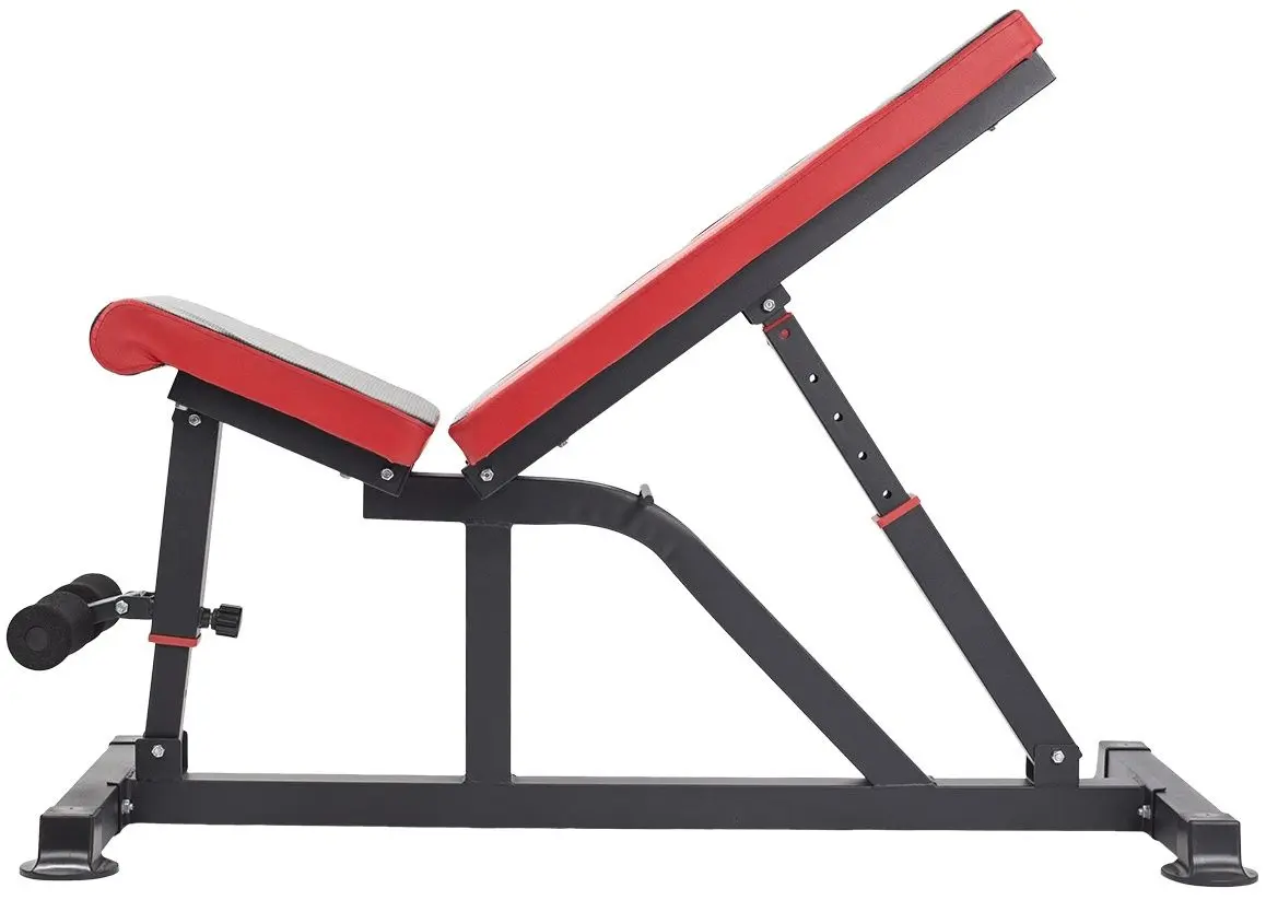 Banca abdominala HMS L8015 (Black/Red)