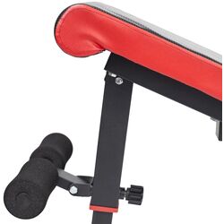 Banca abdominala HMS L8015 (Black/Red) Thumb