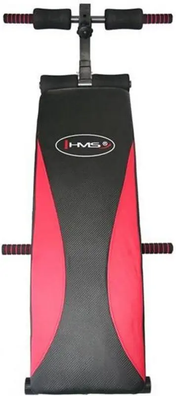 Banca pentru antrenament de forta HMS L8355 (Black/Red) - 2