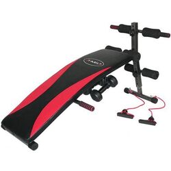 Banca pentru antrenament de forta HMS L8355 (Black/Red)