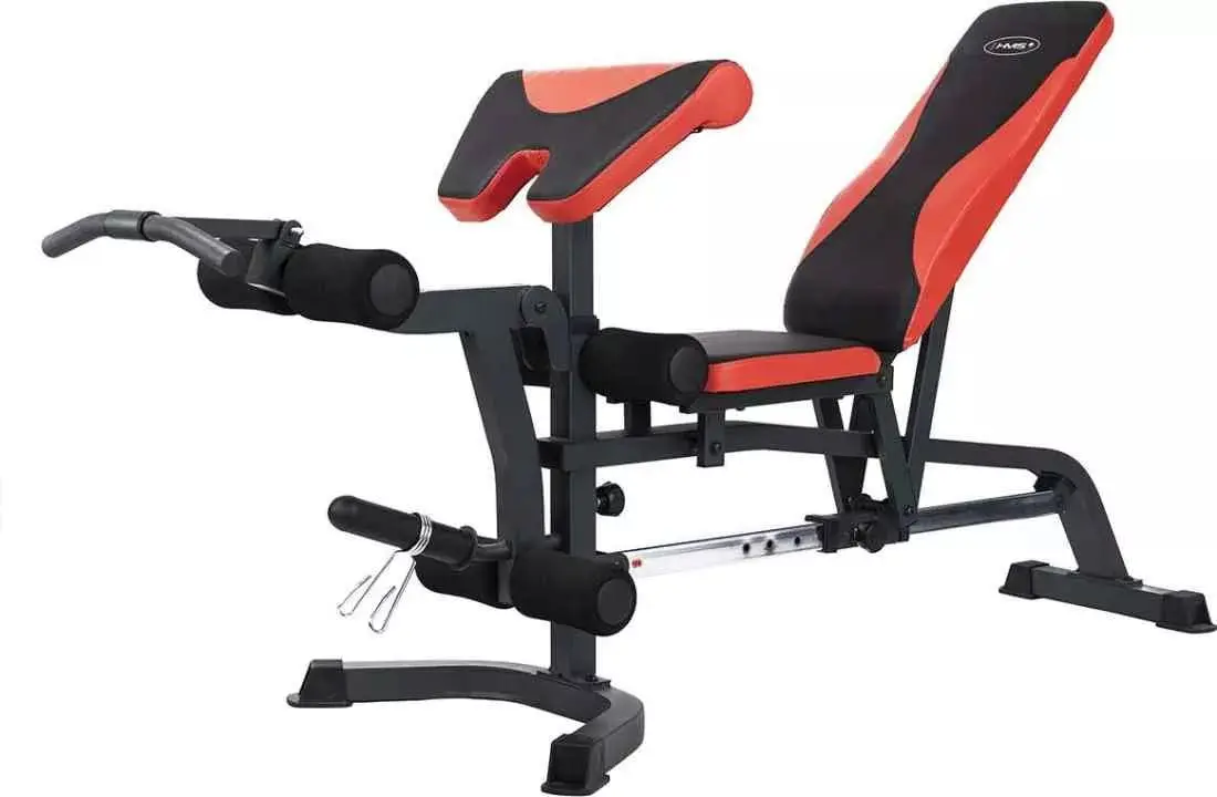 Скамья для силовых упражнений LS3050 (Black/Red)