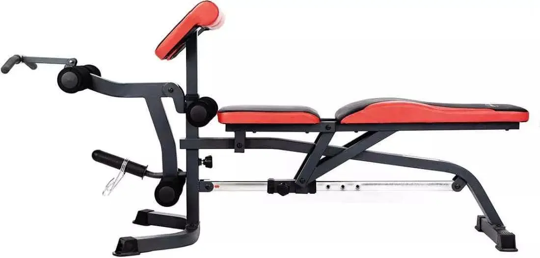 Скамья для силовых упражнений LS3050 (Black/Red)