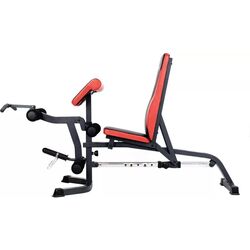 Скамья для силовых упражнений LS3050 (Black/Red) Thumb