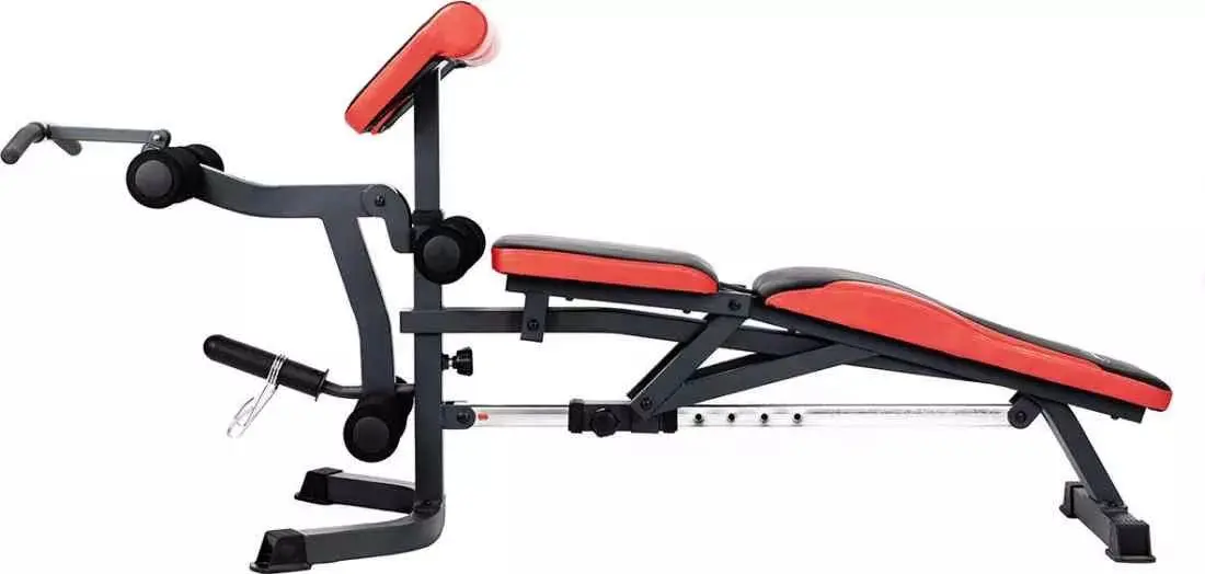 Скамья для силовых упражнений LS3050 (Black/Red)