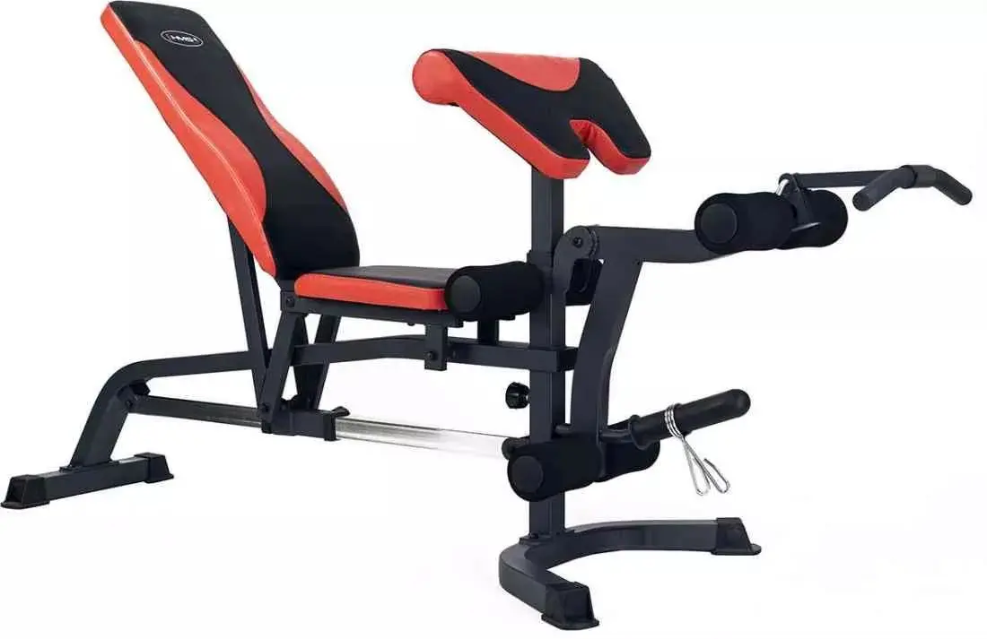 Скамья для силовых упражнений LS3050 (Black/Red)