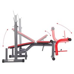 Скамья многофункциональная Hms LS7206 (Black/Red) Thumb