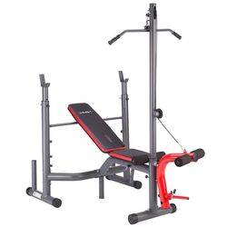 Banca multifunctionala Hms LS7206 (Black/Red)