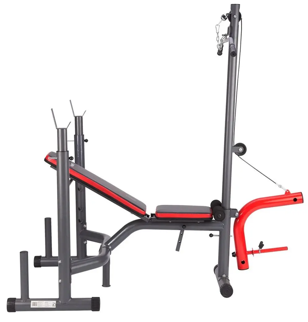 Скамья многофункциональная Hms LS7206 (Black/Red)