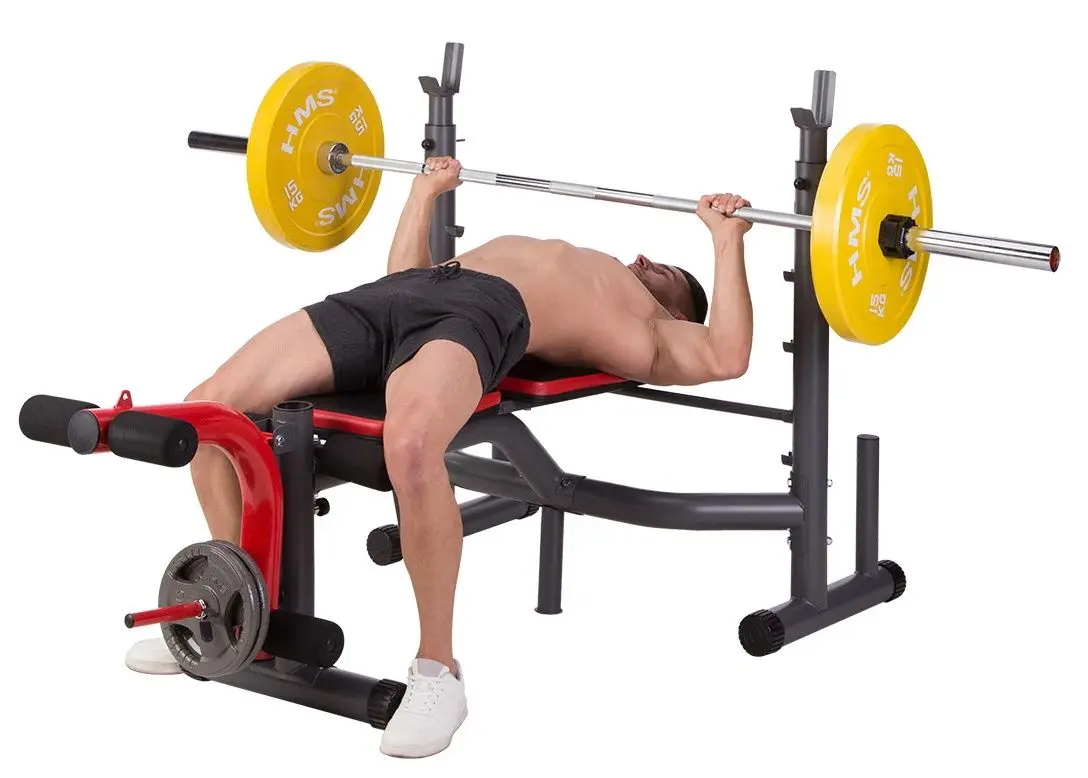 Скамья многофункциональная Hms LS7206 (Black/Red)