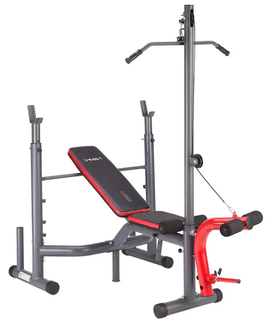 Скамья многофункциональная Hms LS7206 (Black/Red)