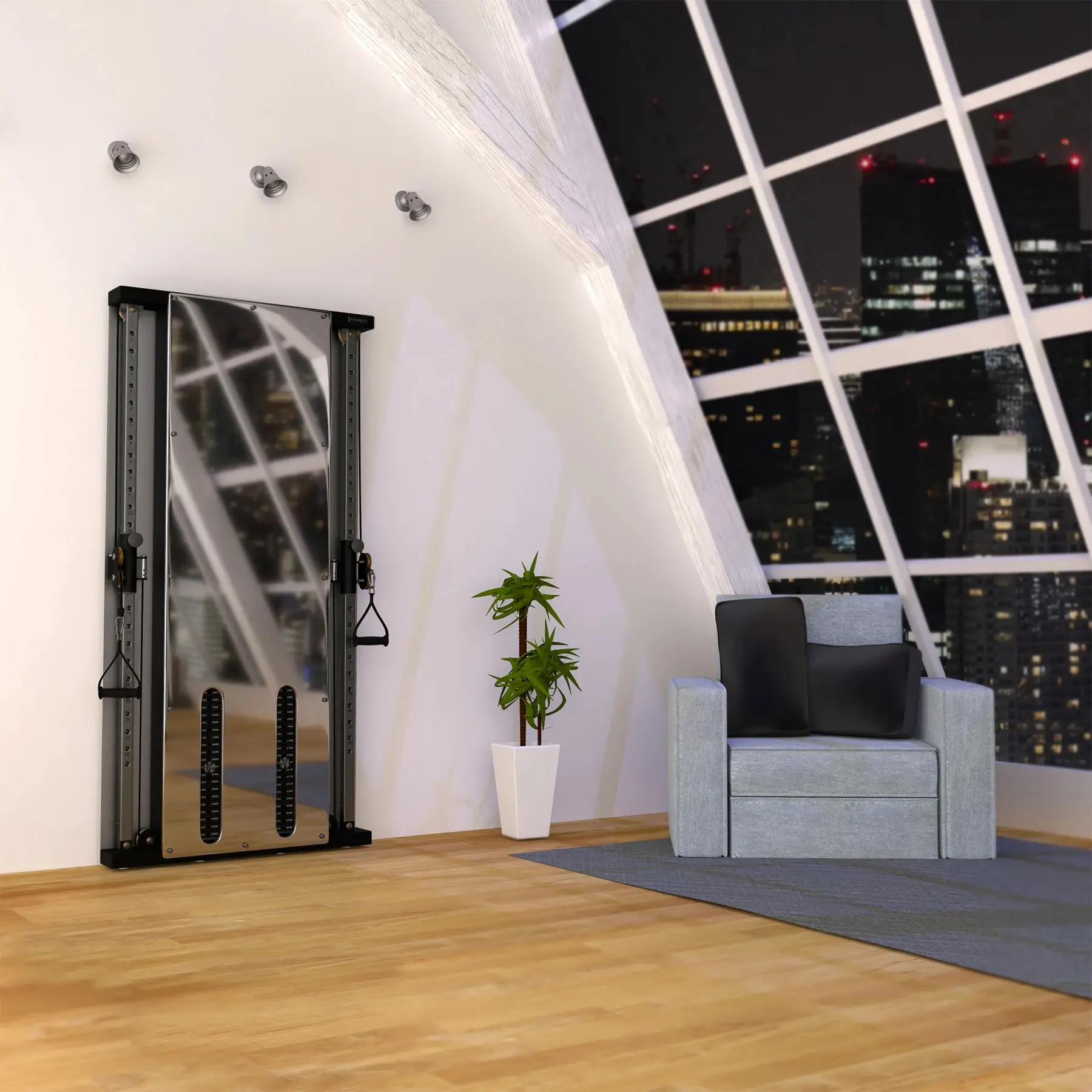 Тренажер кроссовер HMS BS302 (Silver)