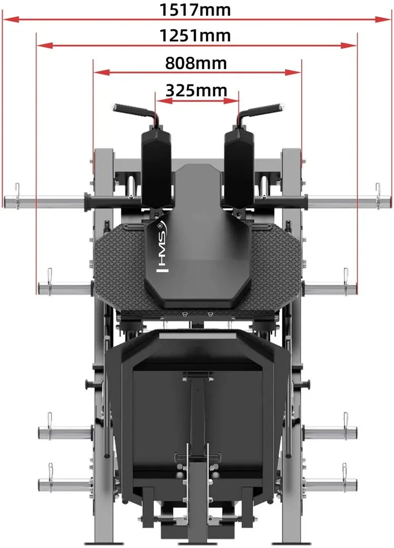 Aparat presă picioare HMS LP3175 (Black)