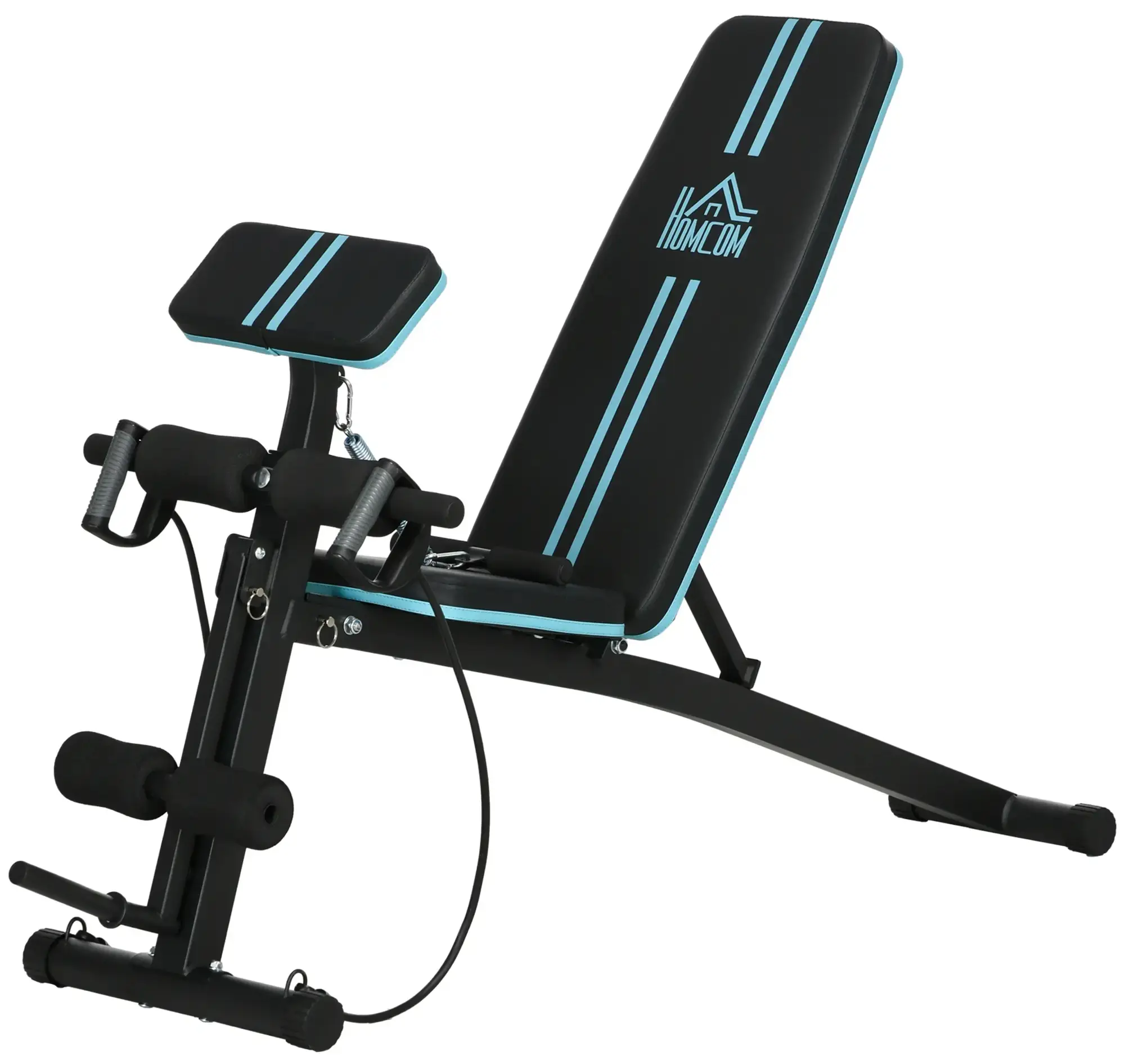 Banca multifunctonala Homcom A91-062V00BU (Blue/Black) - 2