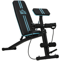 Banca multifunctonala Homcom A91-062V00BU (Blue/Black)