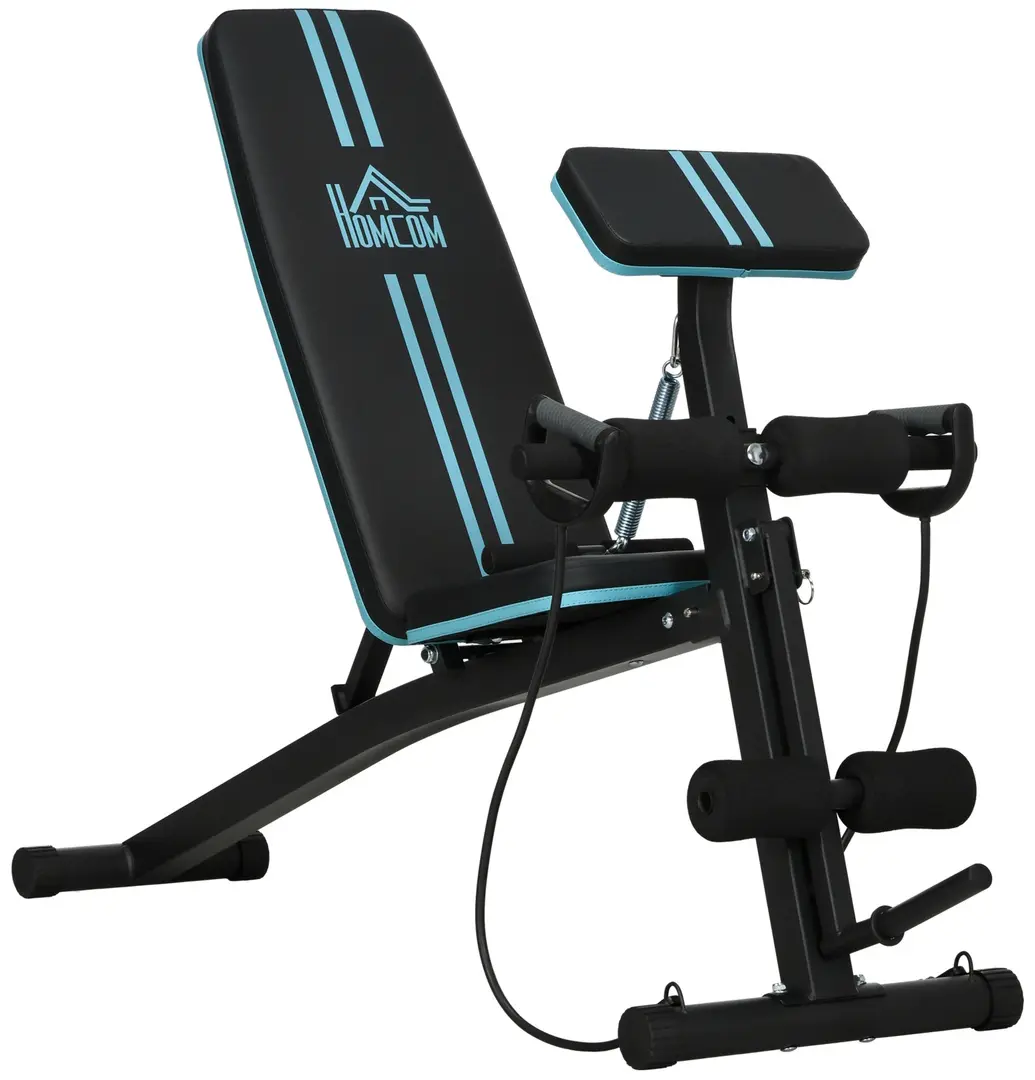 Banca multifunctonala Homcom A91-062V00BU (Blue/Black)