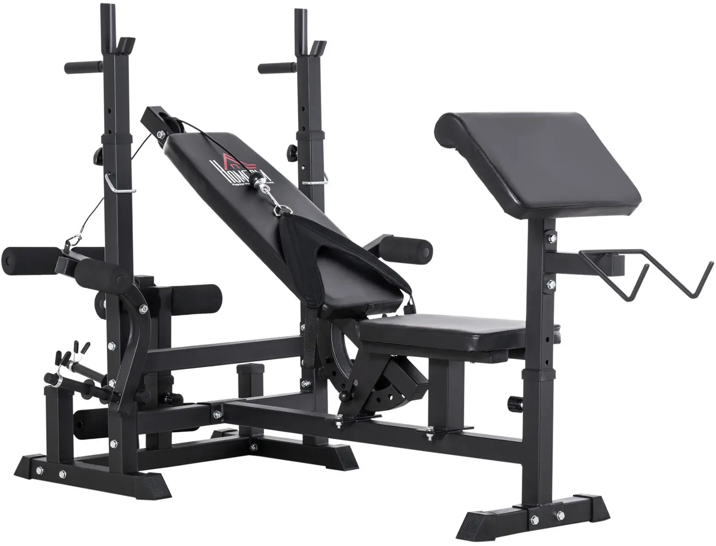 Banca multifunctonala Homcom A91-131BK (Black)