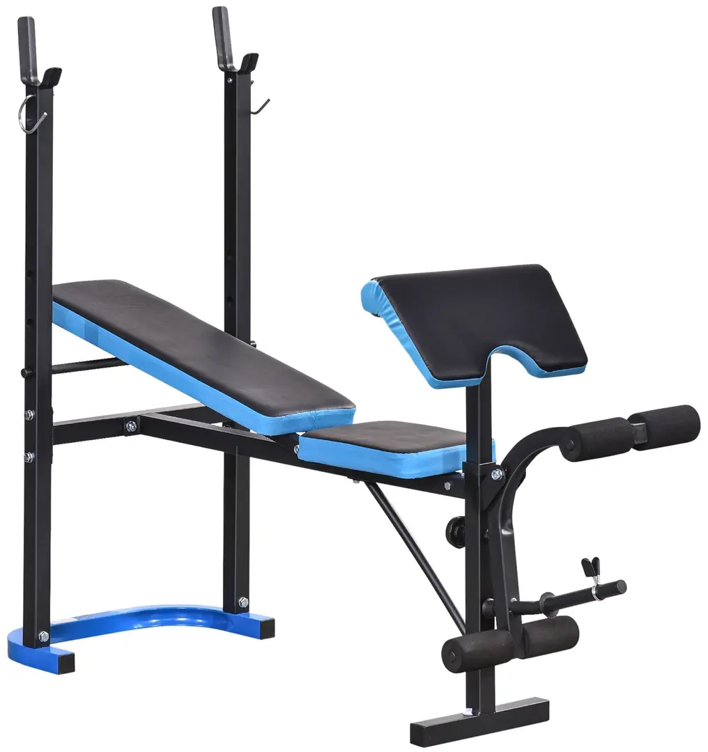 Banca multifunctonala Homcom A91-175 (Blue/Black)