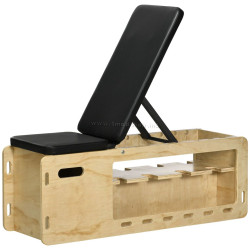 Многофункциональная скамья Homcom A91-243V00ND (Natural/Black)