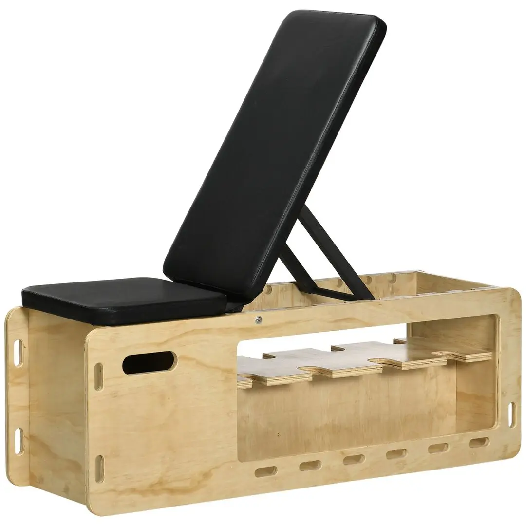 Banca multifunctonala Homcom A91-243V00ND (Natural/Black)