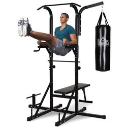 Многофункциональный тренажер Homcom A91-080 (Black) Thumb