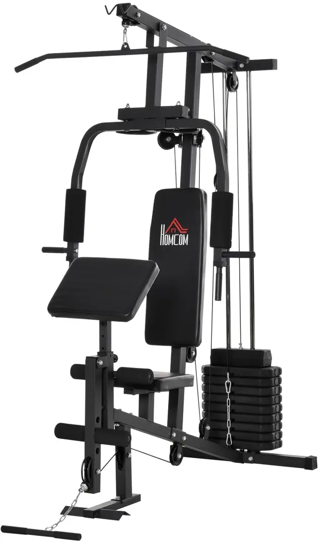 Многофункциональный тренажер Homcom A91-132 (Black)