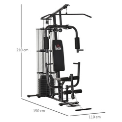 Aparat multifunctional Homcom A91-134BK (Black) Thumb