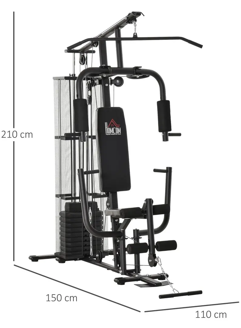 Aparat multifunctional Homcom A91-134BK (Black)