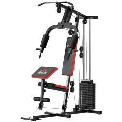 Aparat multifunctional sportiv Homcom A91-178RD (Black/Red) Thumb
