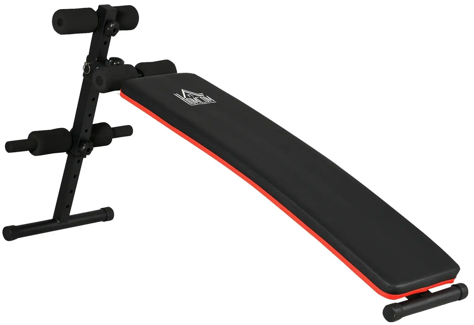 Banca abdominala Homcom A91-082 (Black)