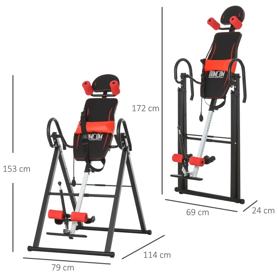Скамья многофункциональная Homcom A91-090 (Black/Red)