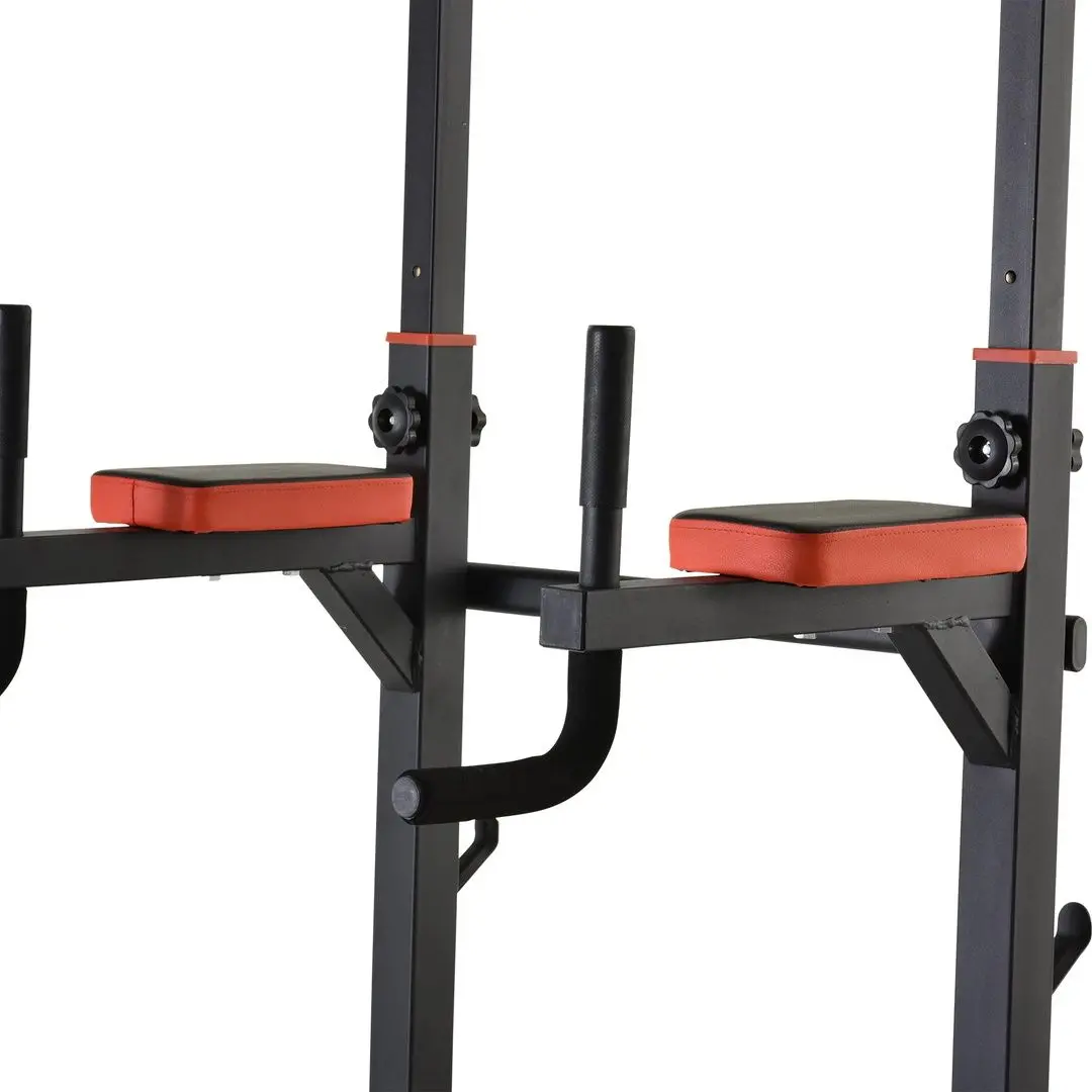 Скамья многофункциональная Homcom A91-092RD (Black/Red) - 5